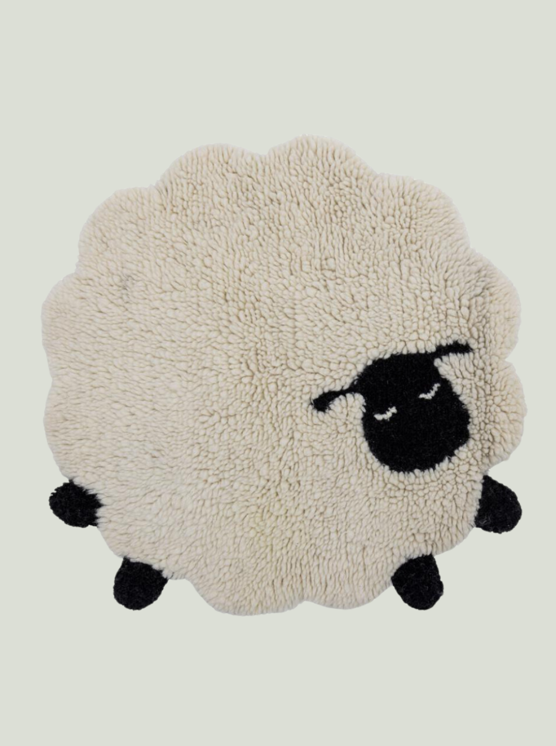 Dywan Dolly, biały, wełna Bloomingville MINI