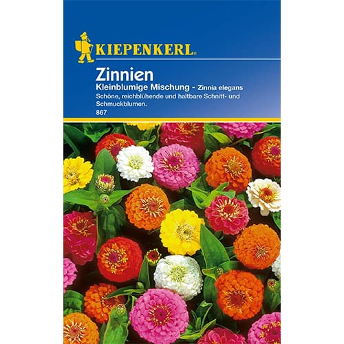 1 szt, Zinnie Kleinblumige Mischung - Samen: Ilość w opakowaniu: 1 Stück