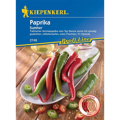 1 szt, Paprika Sumher F1 - Samen: Ilość w opakowaniu: 1 Stück