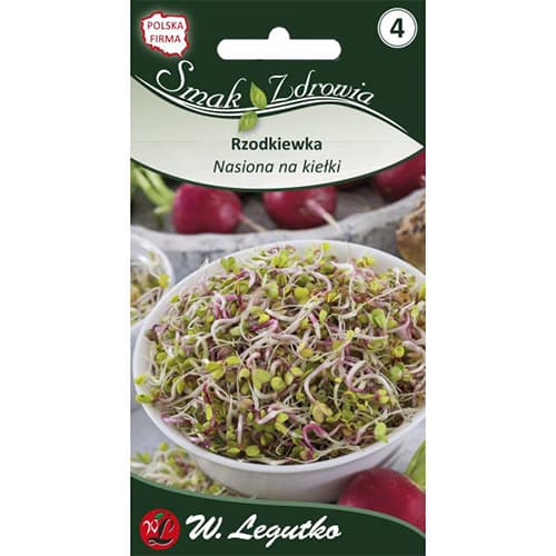 1 szt, Keimsprossen - Rettich - Samen: Ilość w opakowaniu: 20 g