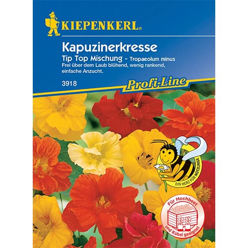 1 szt, Kapuzinerkresse Tip Top Mischung - Samen: Ilość w opakowaniu: 1 Stück