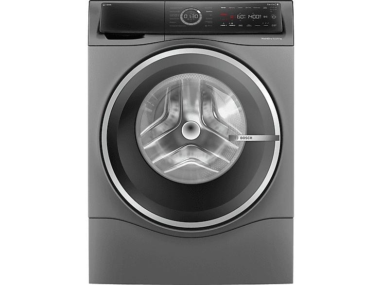 Pralko-suszarka BOSCH WNC254ARPL 10.5/6 kg 1400 obr. Srebrny i-Dos AutoDry