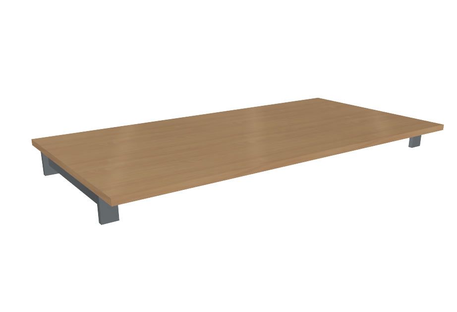 NOTER PO87 Blat pojedynczy 158,5x70x10h