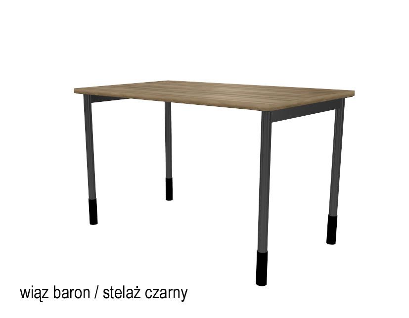 HEBE BO03/8 Biurko proste 118,5x80x74h