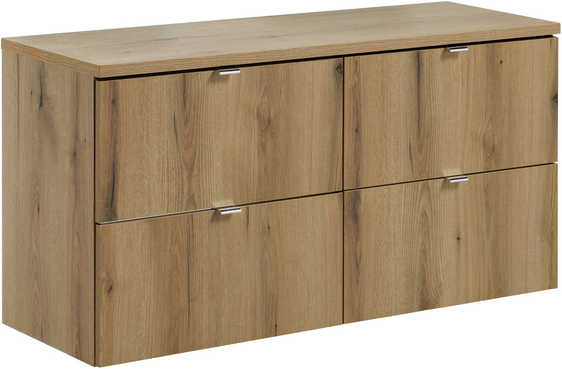 Zestaw meblowy Nova Oak szafka podumywalkowa 120cm dąb z blatem SET-NOA B OAK 120CM S