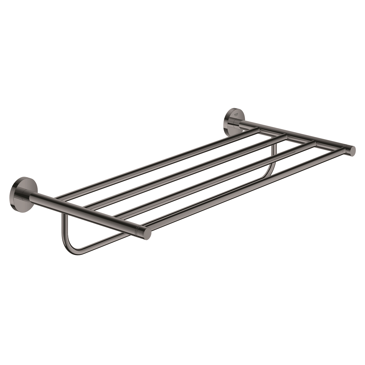 Grohe Essentials półka z wieszakiem na ręcznik hard graphite 40800A01