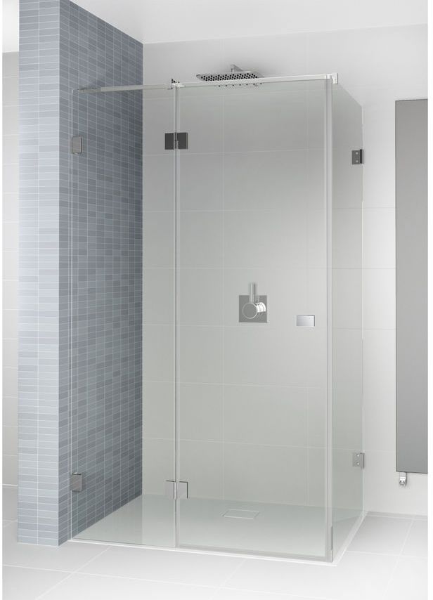 Riho Scandic NXT X203 kabina prysznicowa 120x100 cm prostokątna lewa chrom błyszczący/szkło przezroczyste G001067120