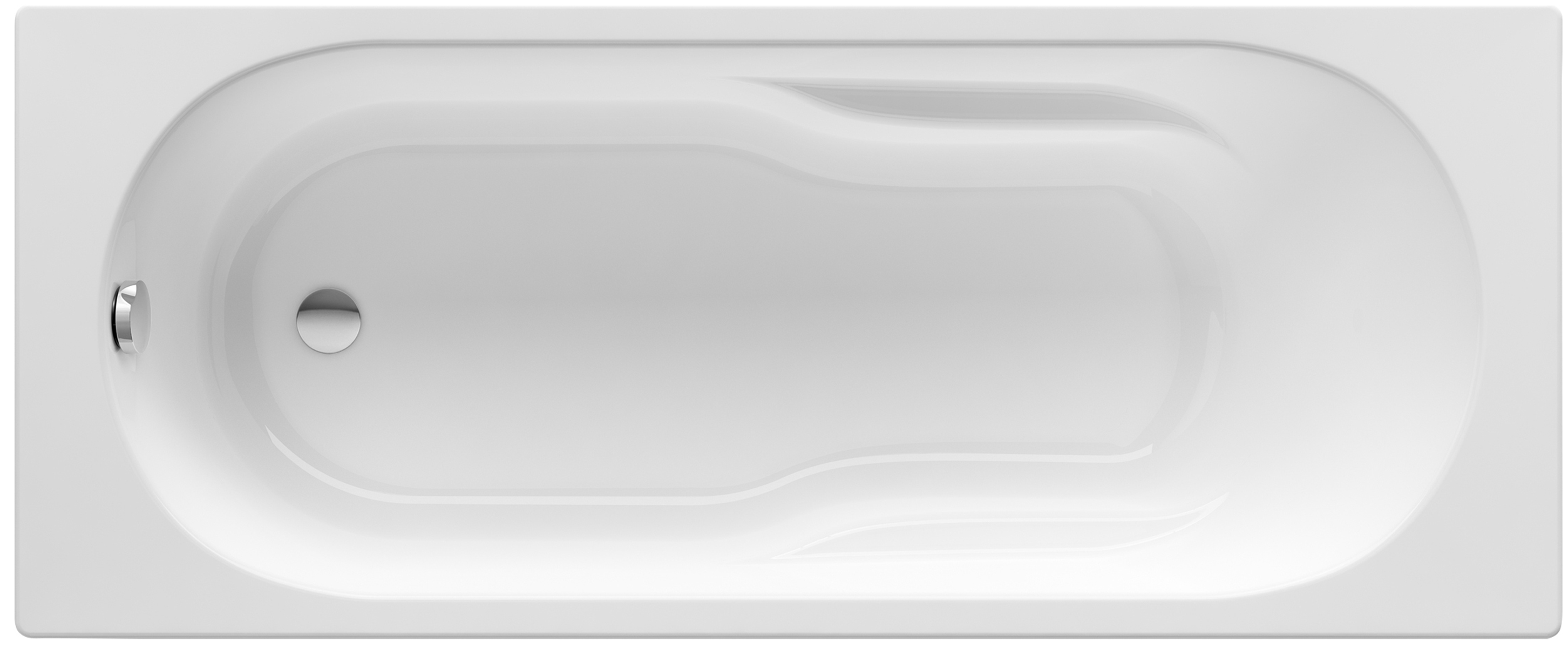 Roca Genova wanna prostokątna 170x70 cm biała A248363000