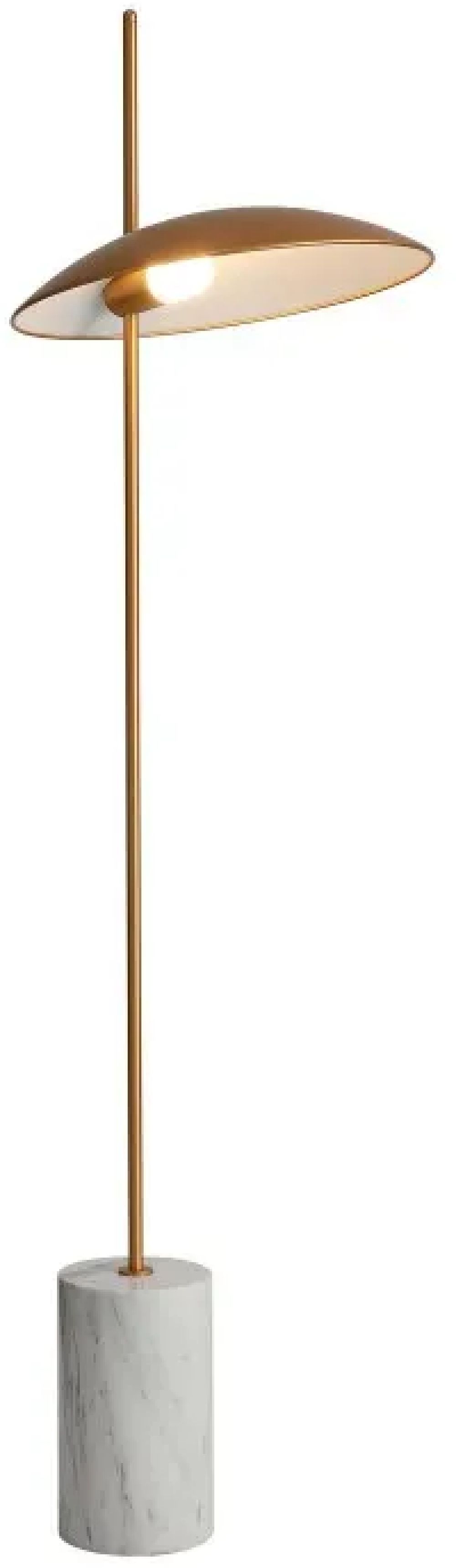 Italux Vilai lampa stojąca 1x4 W złota FL-203342-1-GD
