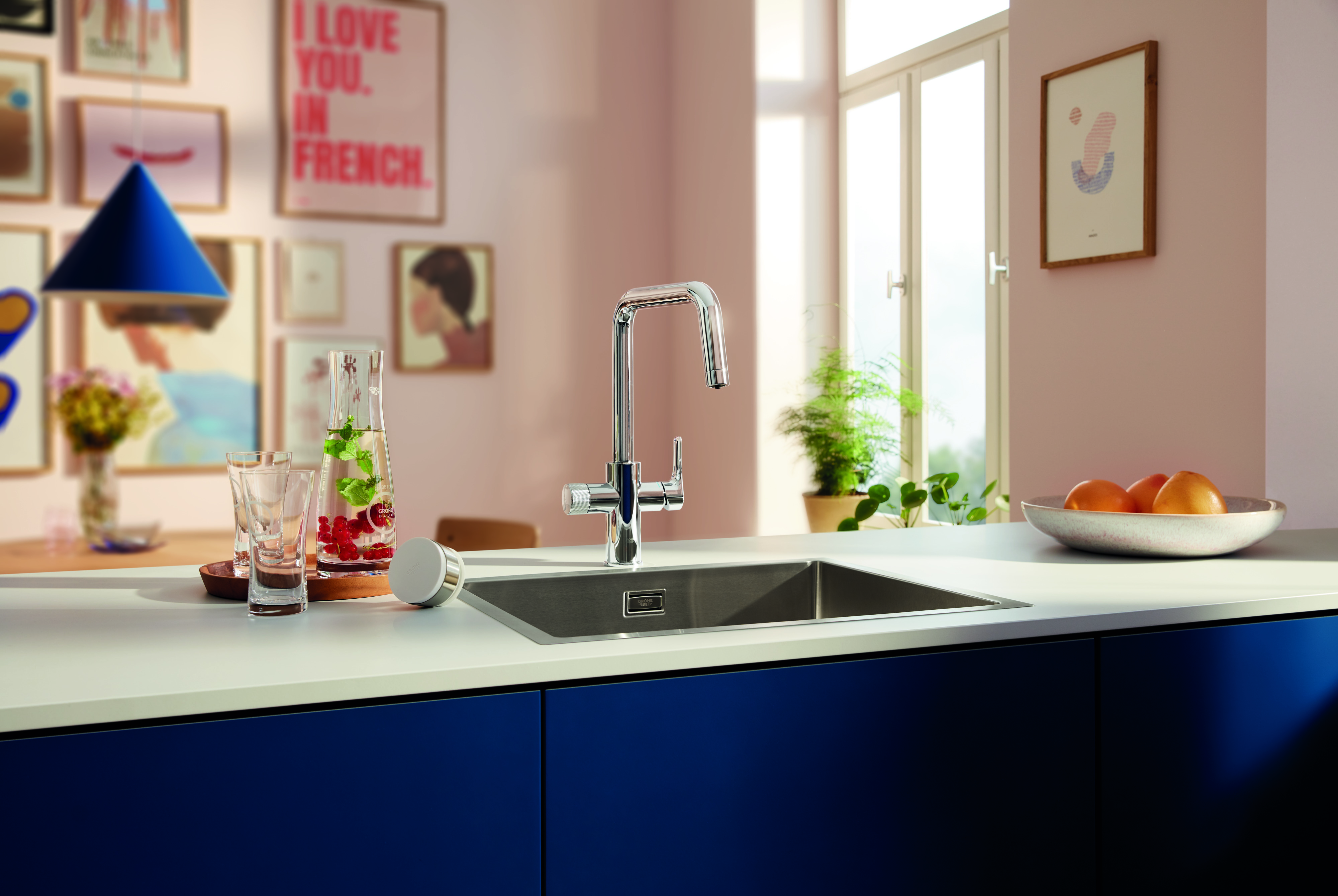 Grohe Blue bateria do filtra wody stojąca chrom 30595000