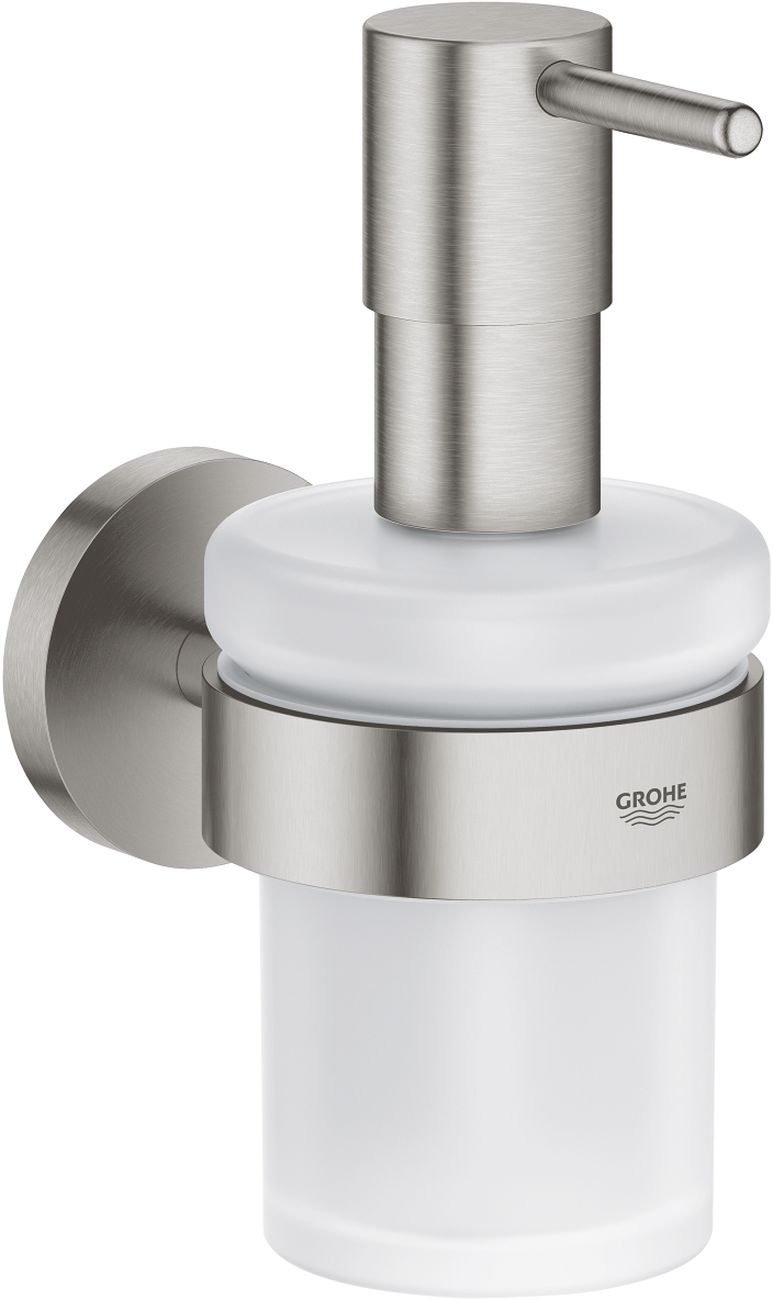 Grohe Essentials dozownik do mydła 160 ml ścienny stal nierdzewna 40448DC1