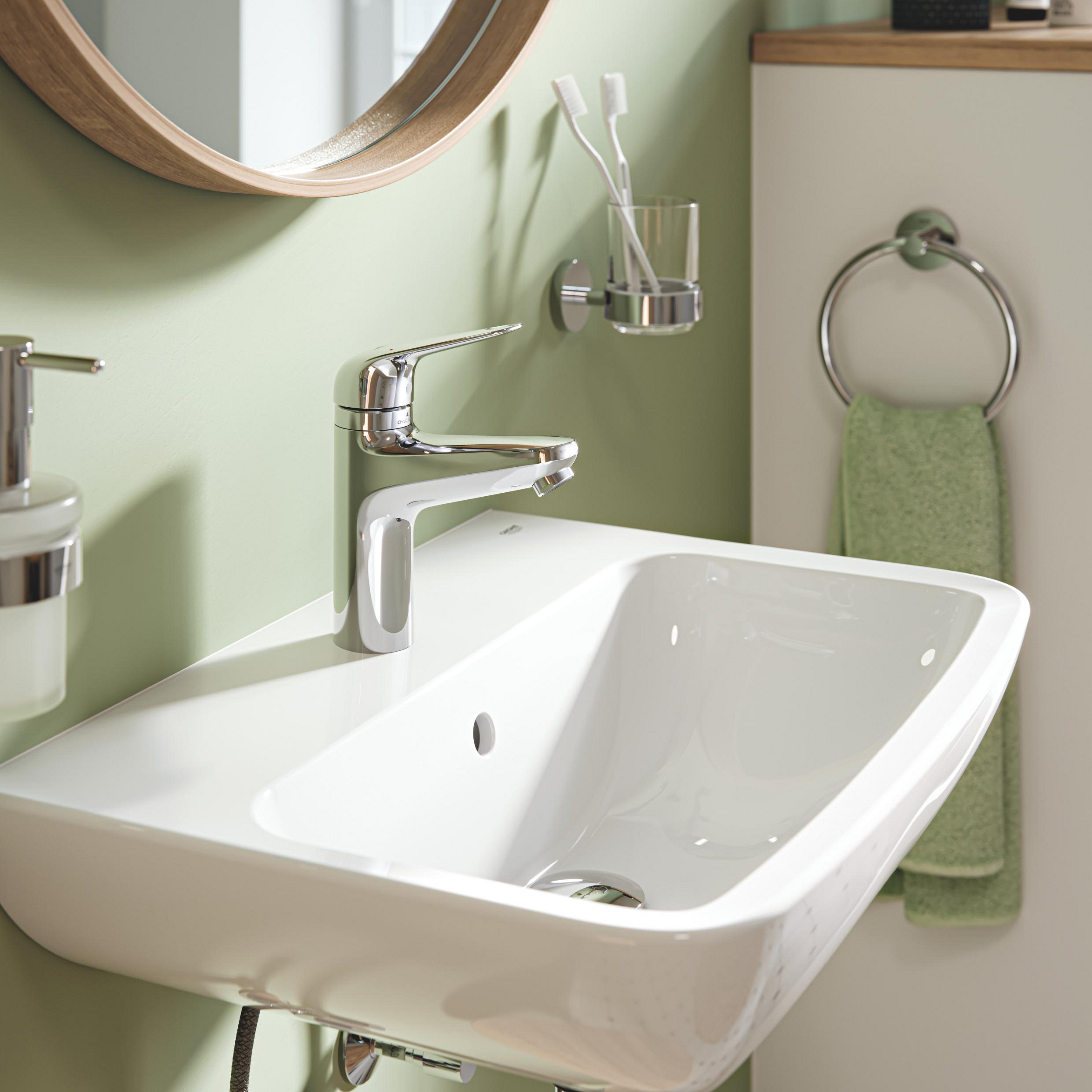Grohe Swift bateria umywalkowa stojąca StarLight Chrome 24327001