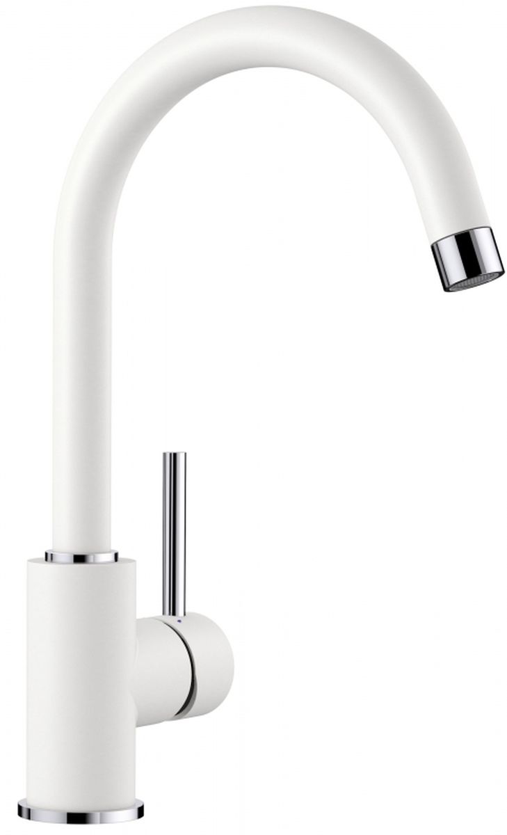 Blanco Mida bateria kuchenna stojąca Silgranit biały/chrom 519418 - Wysyłka w 24h