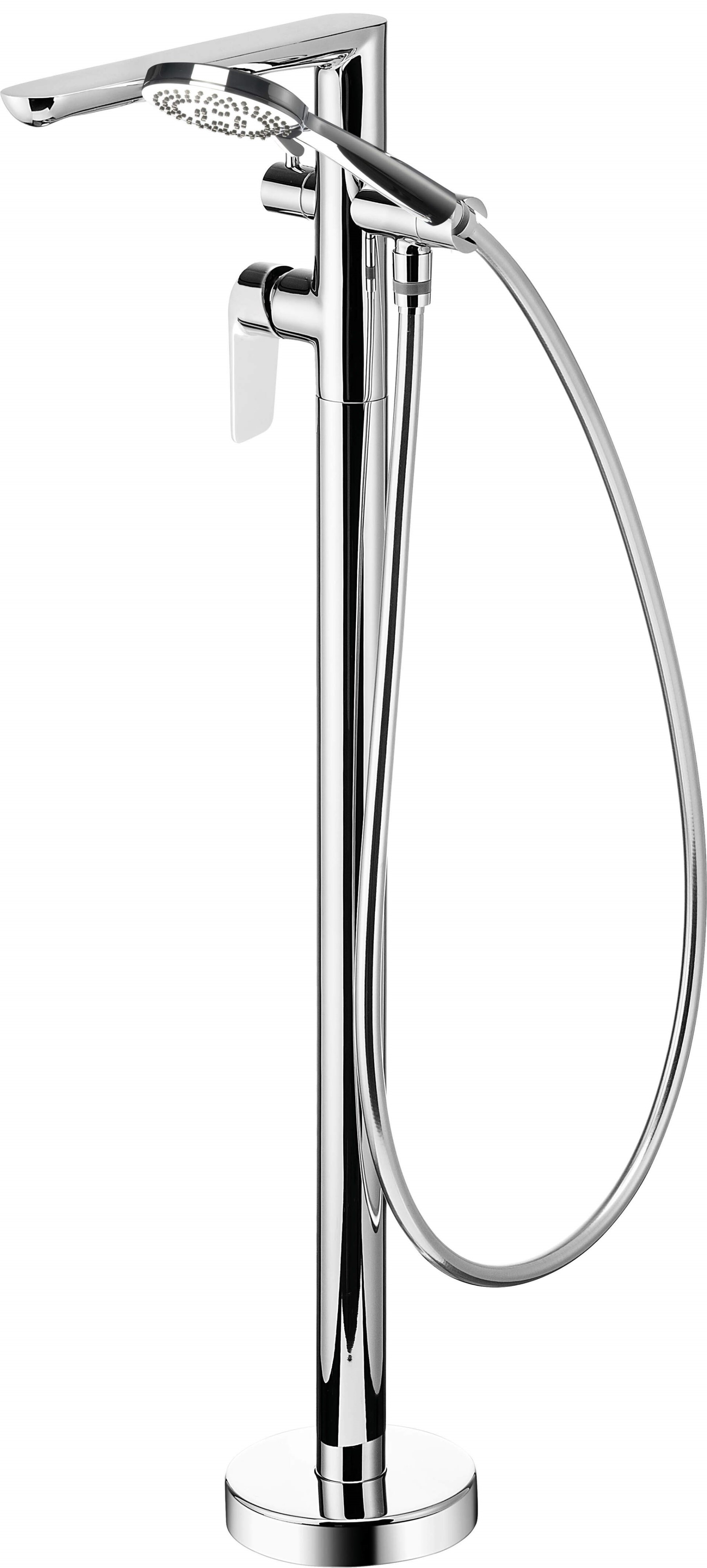 Deante Alpinia bateria wannowo-prysznicowa wolnostojąca chrom BGJ_017M - Wysyłka w 24h