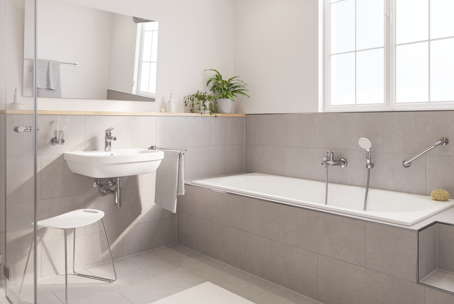 Grohe Essentials uchwyt wannowy chrom 40793001 - Wysyłka w 24h