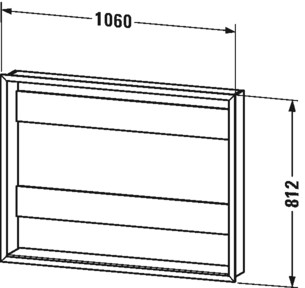 Duravit zestaw montażowy do szafek LM Good i Better LM987700000