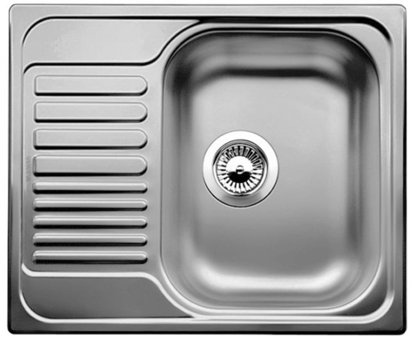 Blanco Tipo 45 S Mini zlewozmywak stalowy 60,5x50 cm stal mat 516524 - Wysyłka w 24h