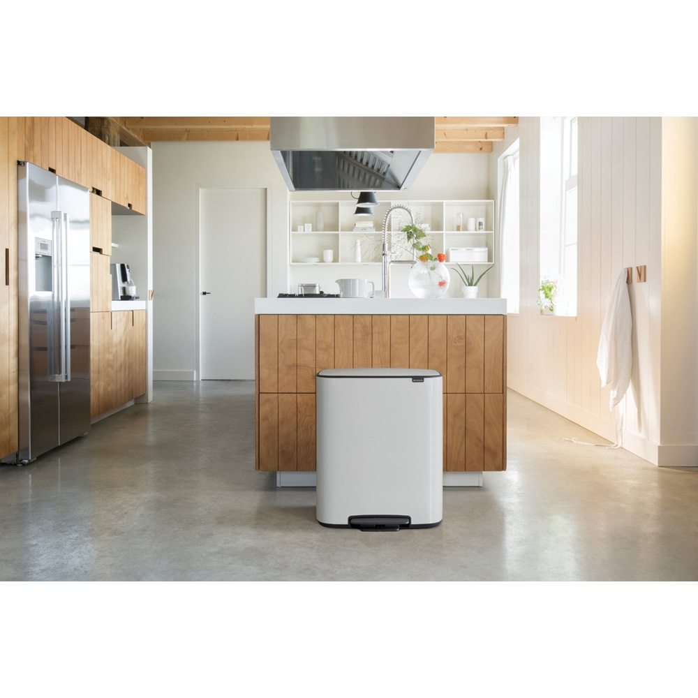 Brabantia Bo pojemnik na odpady 60 l do segregacji biały 211447