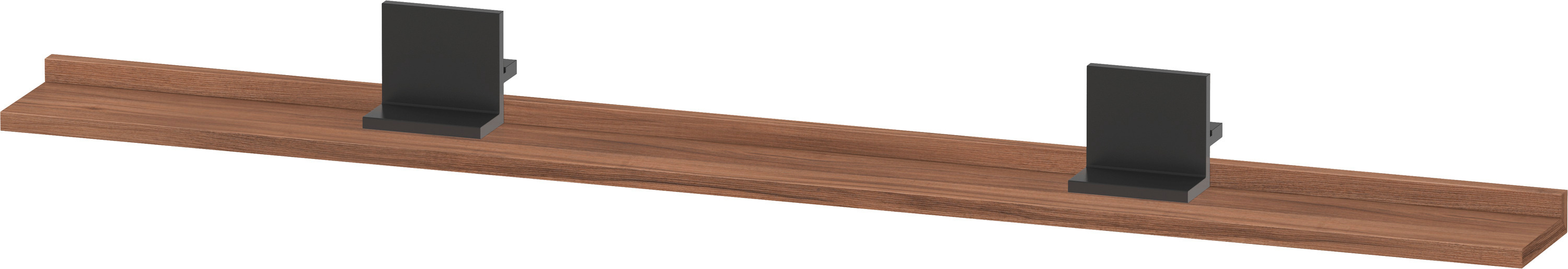 Duravit Sivida półka 128 cm czarna-orzech SV74350BD790000