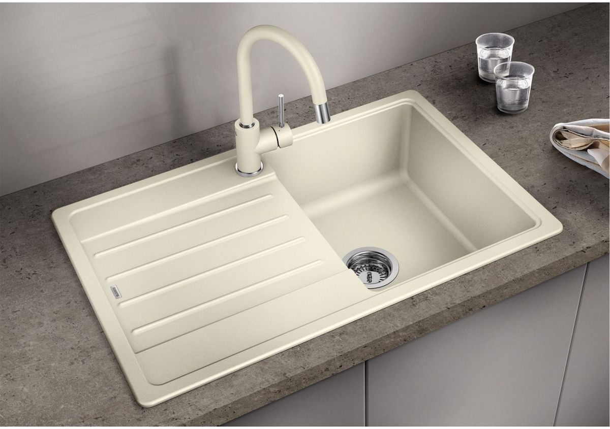 Blanco Legra 45 S zlewozmywak 78x50 cm Silgranit antracyt 522201