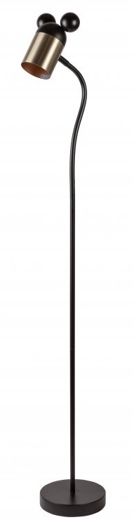 GTV Mouse lampa stojąca 1x25 W czarno-złota LP-MOUS-11-DEC