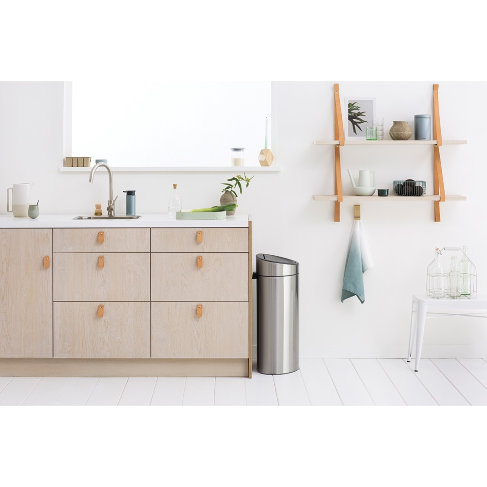 Brabantia Touch Bin pojemnik na odpady 33 l do segregacji stal mat FPP 112867