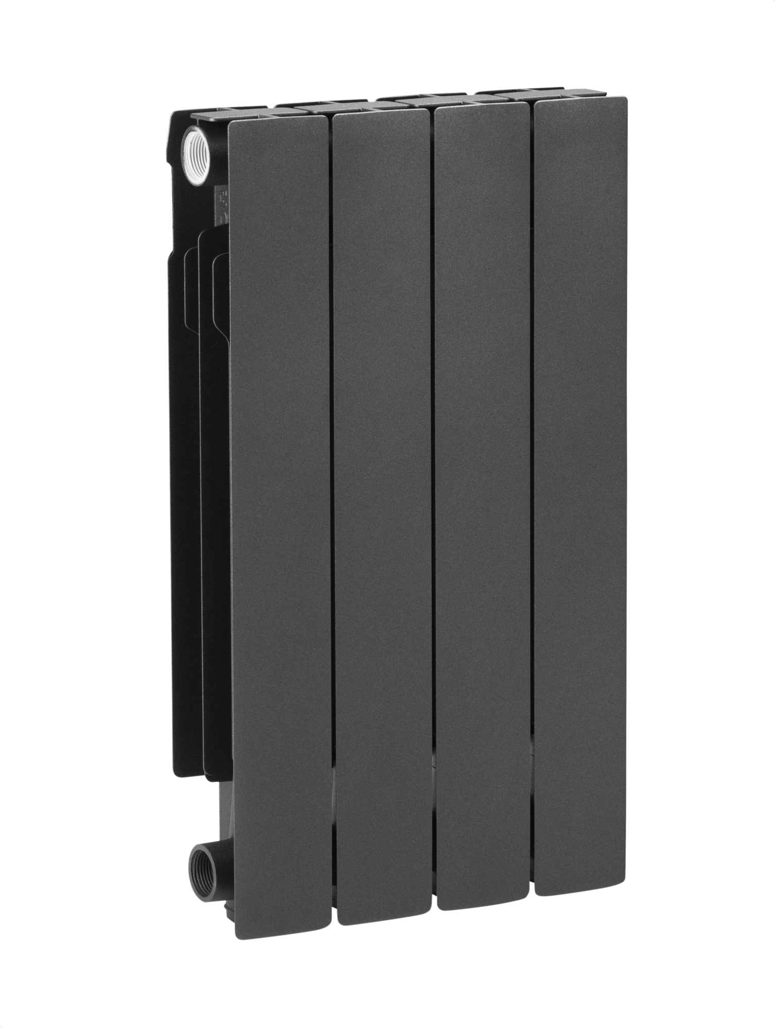 KFA Armatura ADR grzejnik pokojowy 67,2x32,2 cm podłączenie boczne grafitowy 764-040-61