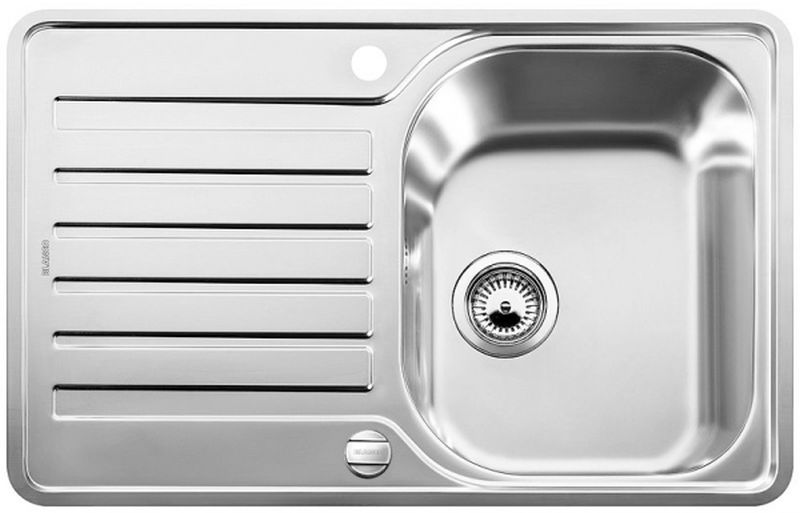 Blanco Lantos 45 S-IF Compact zlewozmywak stalowy 76,8 x48,8 cm stal szczotkowana 519059