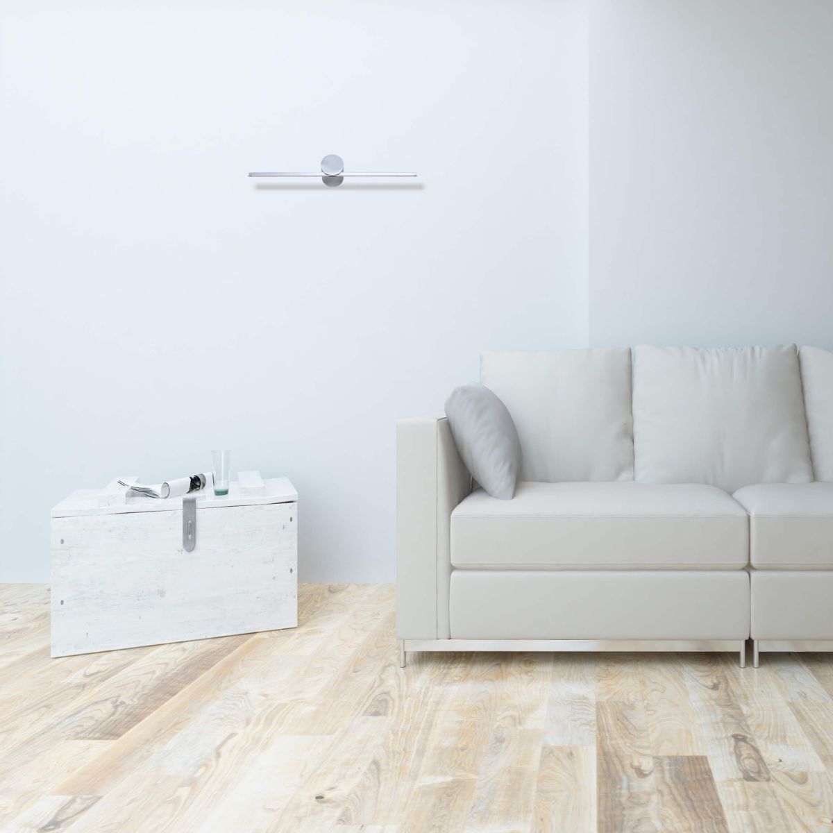 Light Prestige Modern Slim kinkiet 1x6W LED chrom LP-777/1WMCH - Wysyłka w 24h