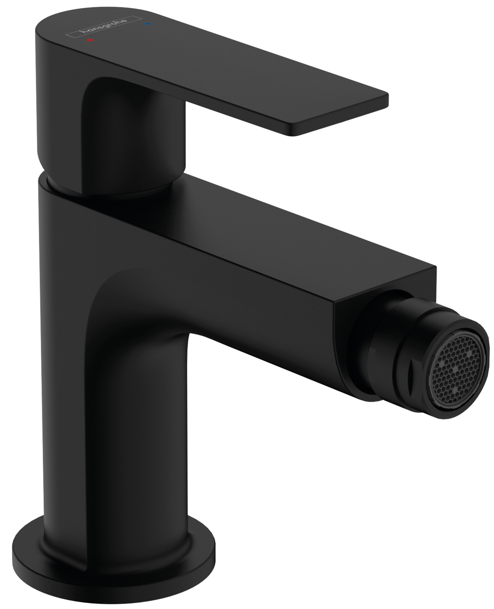 Hansgrohe Rebris E bateria bidetowa stojąca czarny mat 72211670