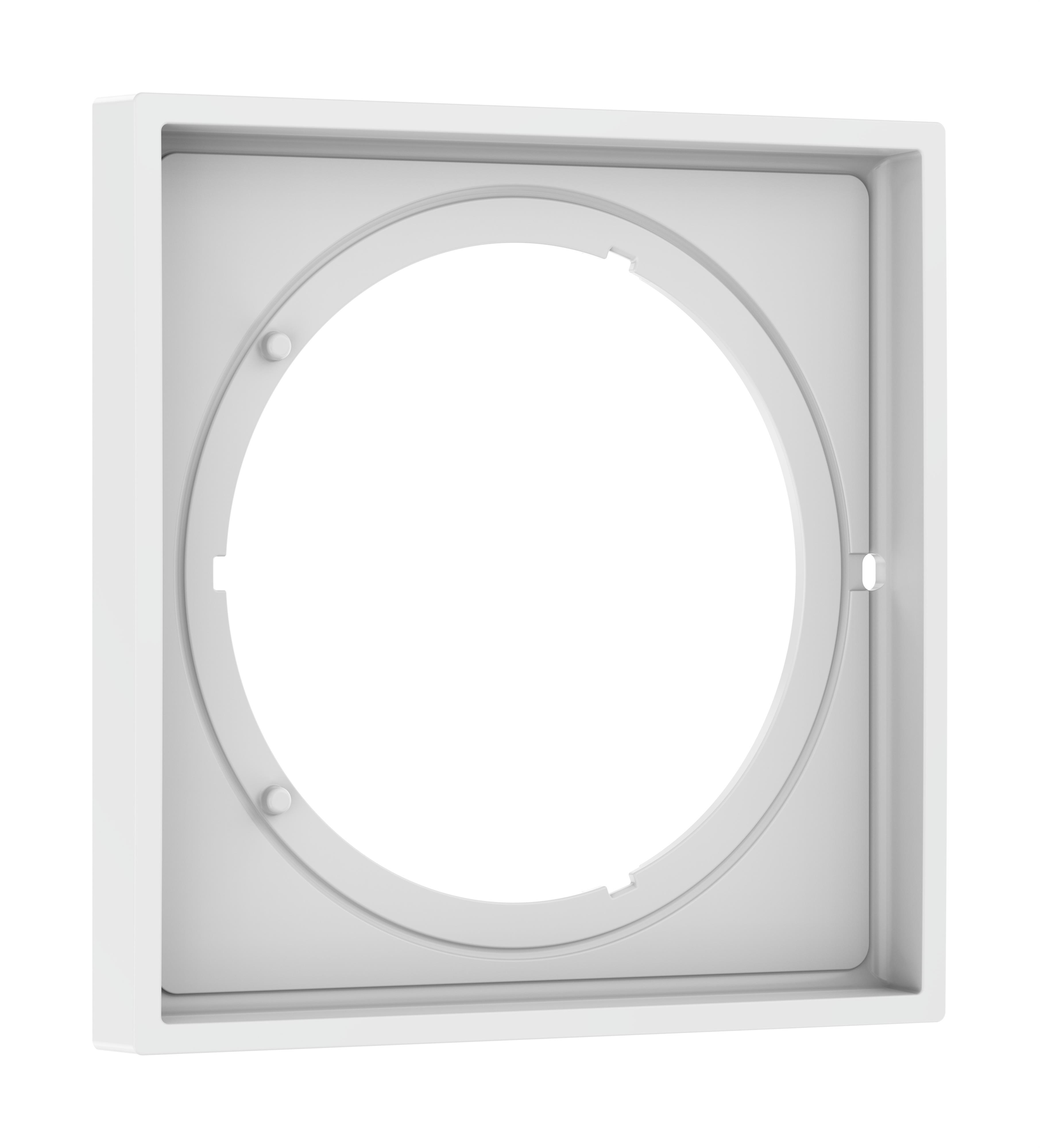 Hansgrohe ShowerSelect Comfort E rozeta przedłużająca biały mat 13612700
