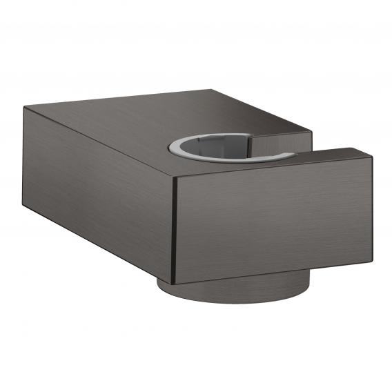 Hansgrohe Porter E uchwyt prysznicowy czarny chrom szczotkowany 28387340