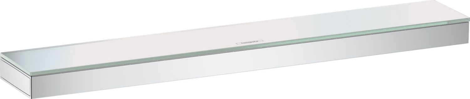 Hansgrohe Rainfinity półka łazienkowa 50 cm ścienna szkło lustrzane 26844000