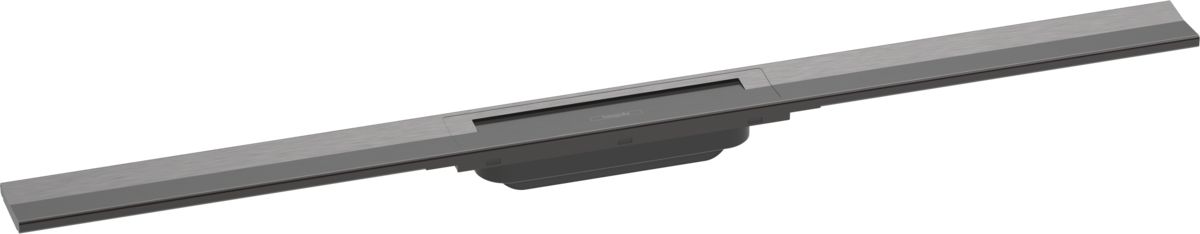Hansgrohe RainDrain Flex element zewnętrzny odpływu 90 cm czarny chrom szczotkowany 56045340