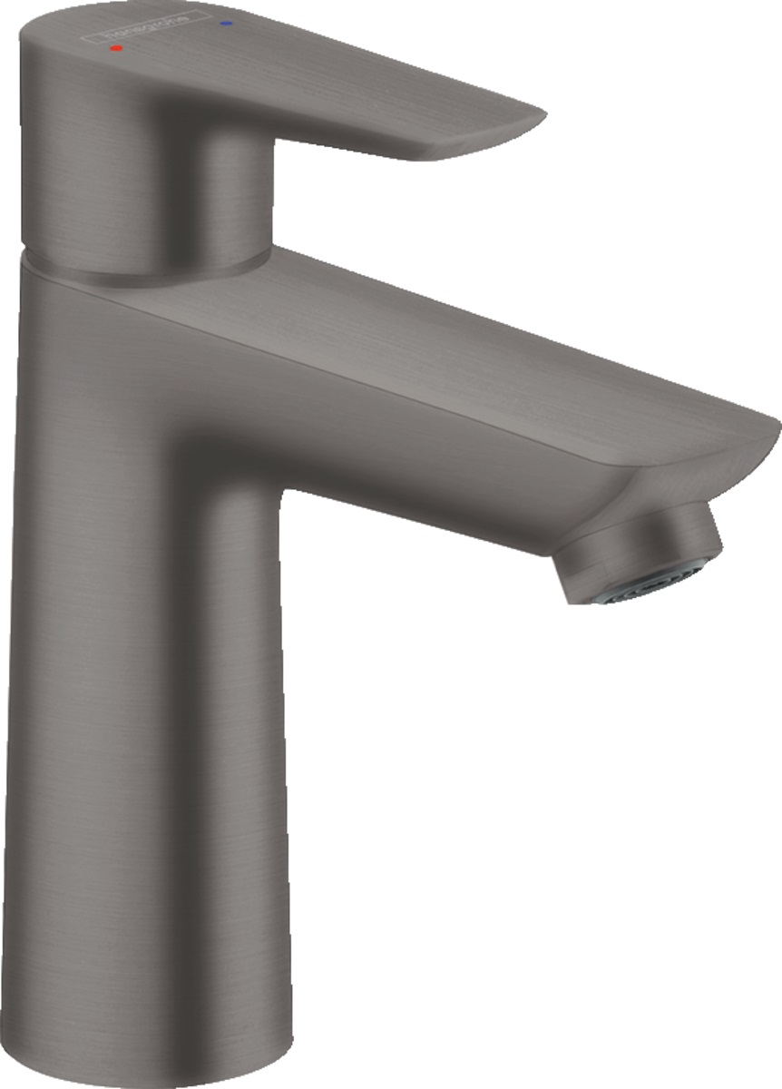 Hansgrohe Talis E bateria umywalkowa stojąca EcoSmart czarny chrom szczotkowany 71710340