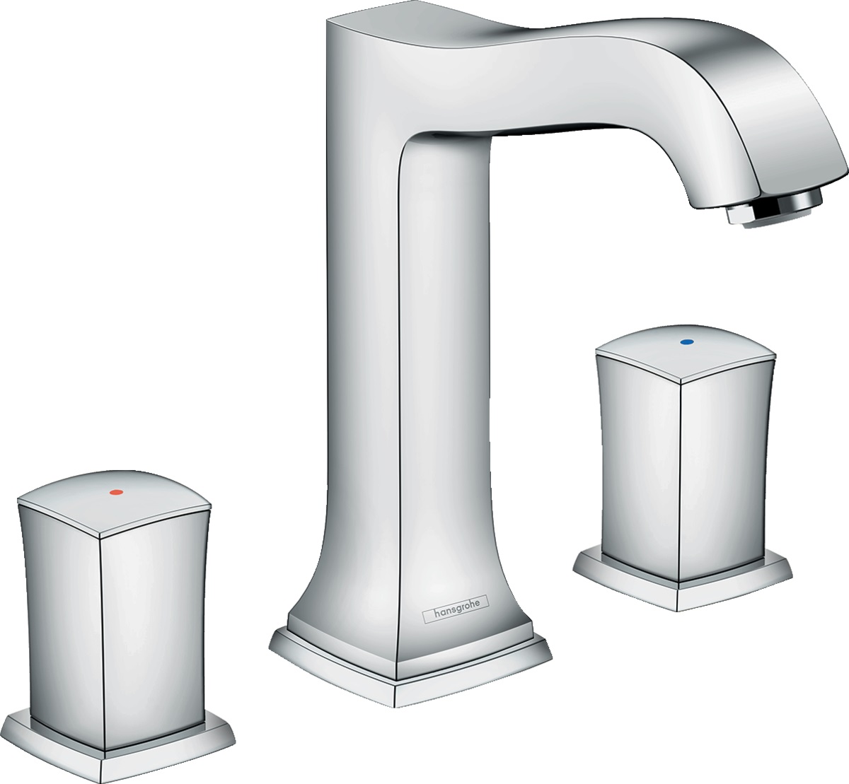 Hansgrohe Metropol Classic bateria umywalkowa 3-otworowa EcoSmart chrom 31305000 - Wysyłka w 24h