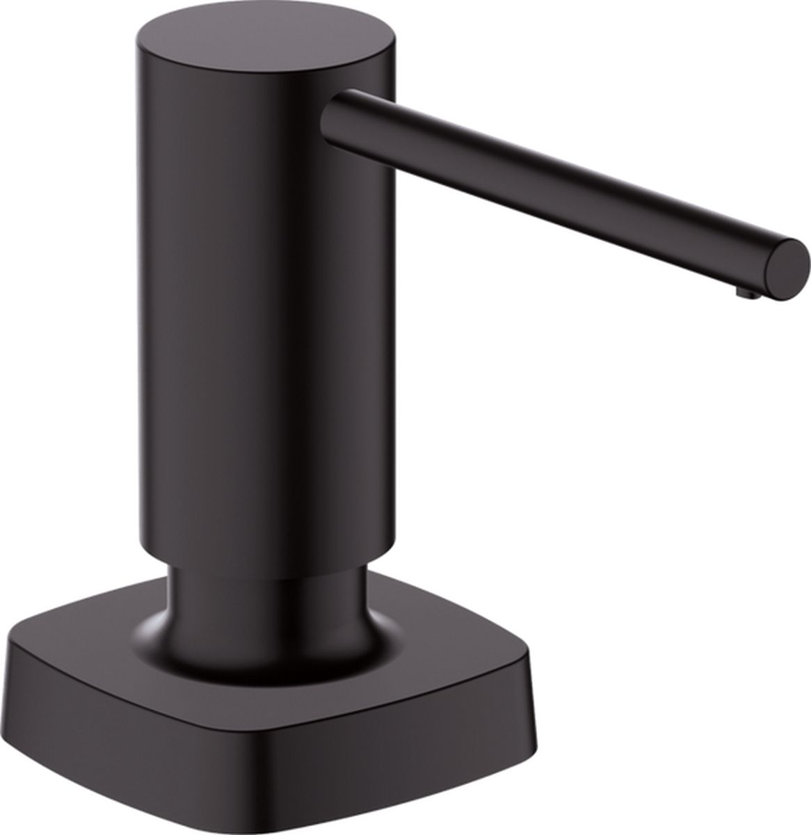 Hansgrohe A71 dozownik do płynu 500 ml blatowy czarny mat 40468670