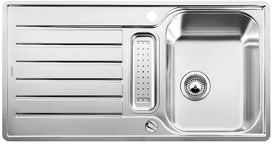 Blanco Lantos 5 S-IF zlewozmywak stalowy 94x49 cm stal szczotkowana 517281