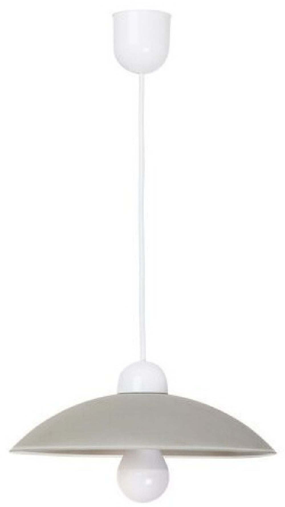 Rabalux Cupola Range lampa wisząca 1x60 W szary/popielaty 1408