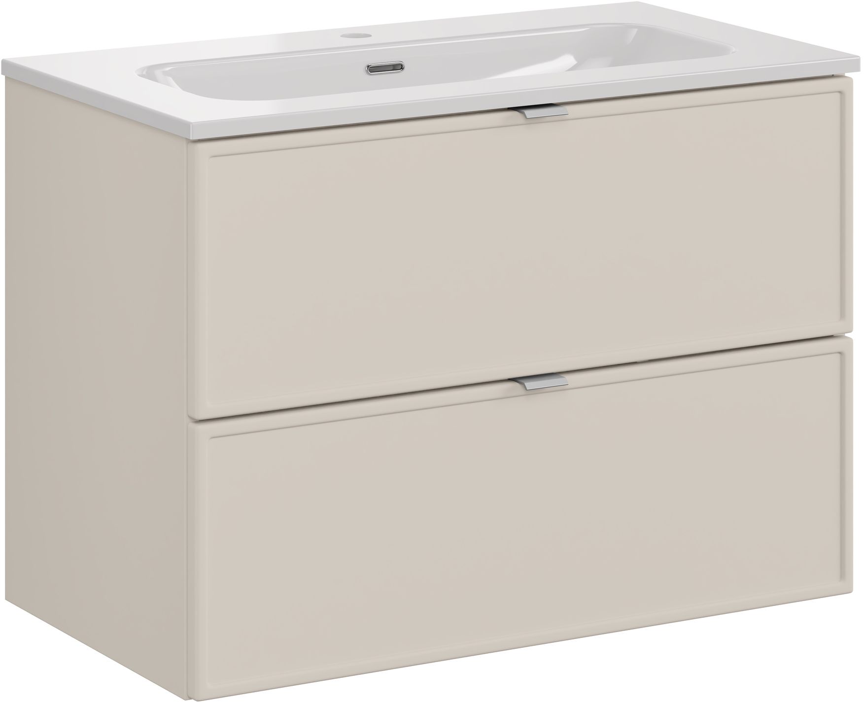 Zestaw Comad Bella Cashmere szafka 80x46x57 cm podumywalkowa wisząca kaszmir z umywalką SET-BC 80CM FLY