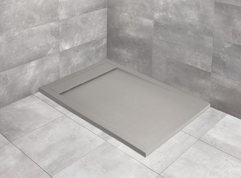 Radaway Teos F brodzik 120x100 cm prostokątny cemento HTF120100-74