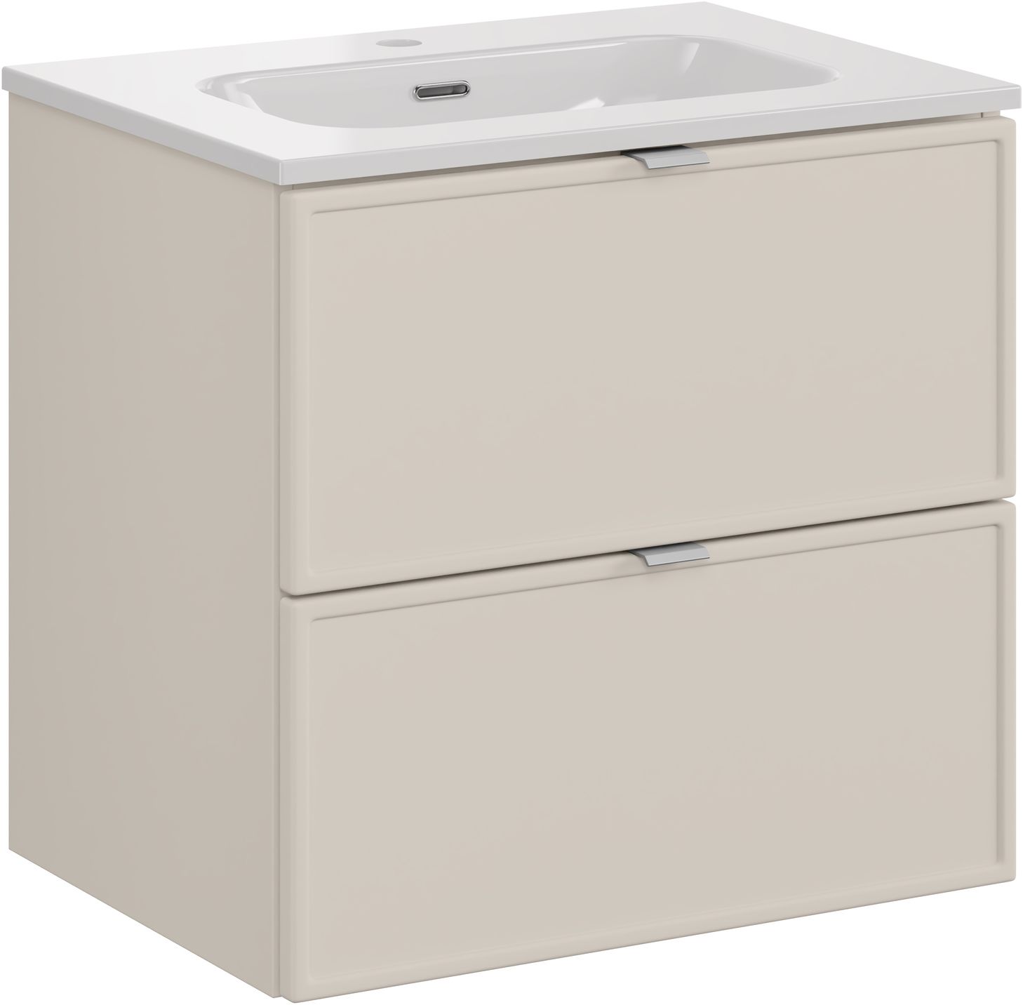 Zestaw Comad Bella Cashmere szafka 60x46x57 cm podumywalkowa wisząca kaszmir z umywalką SET-BC 60CM FLY - Wysyłka w 24h