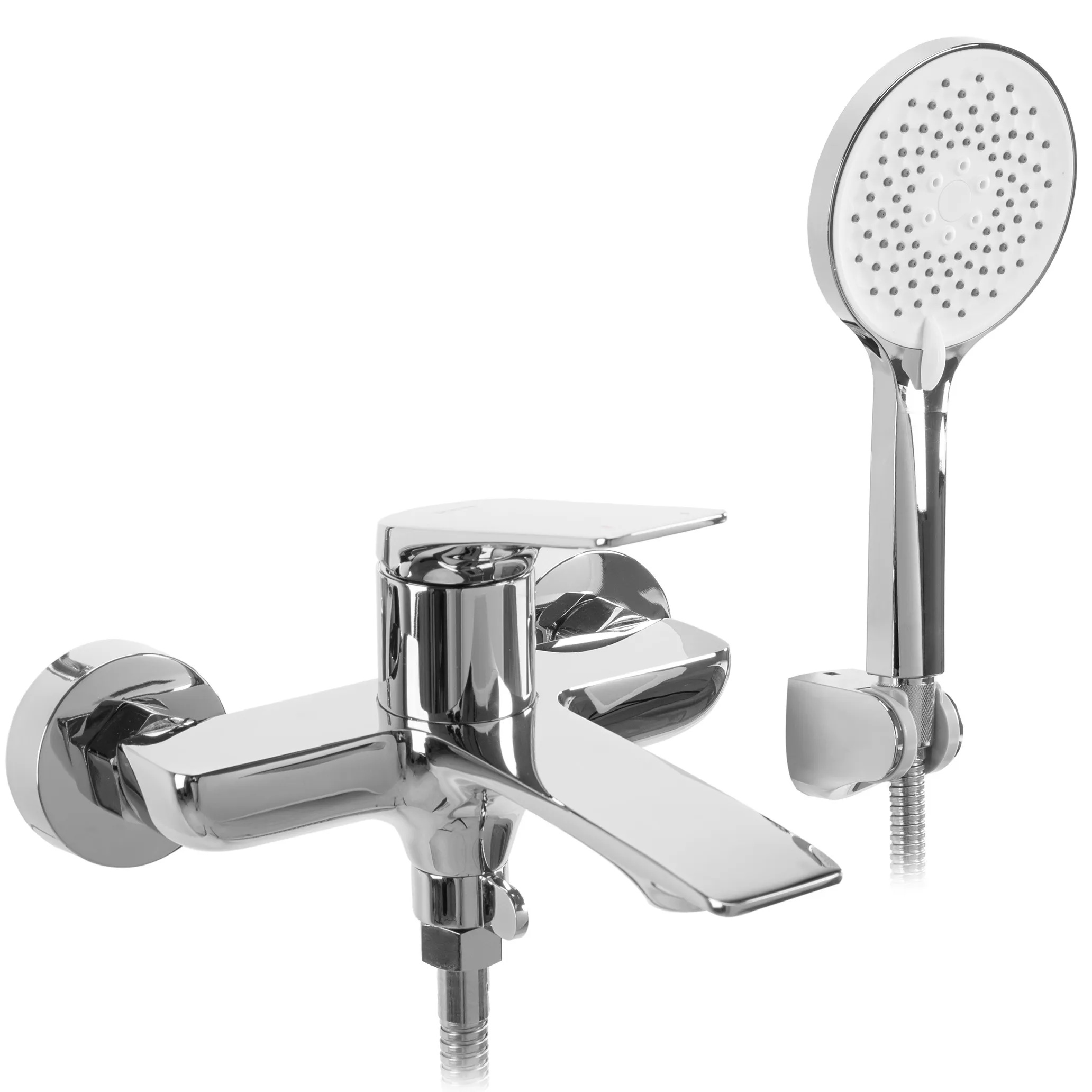 Rea Avalon bateria wannowo-prysznicowa ścienna chrom REA-B1156