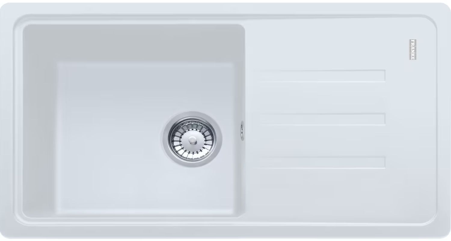 Franke Bliss BSG 611-78 zlewozmywak 78x43,5 cm Fragranite biały polarny 114.0676.311 - Wysyłka w 24h