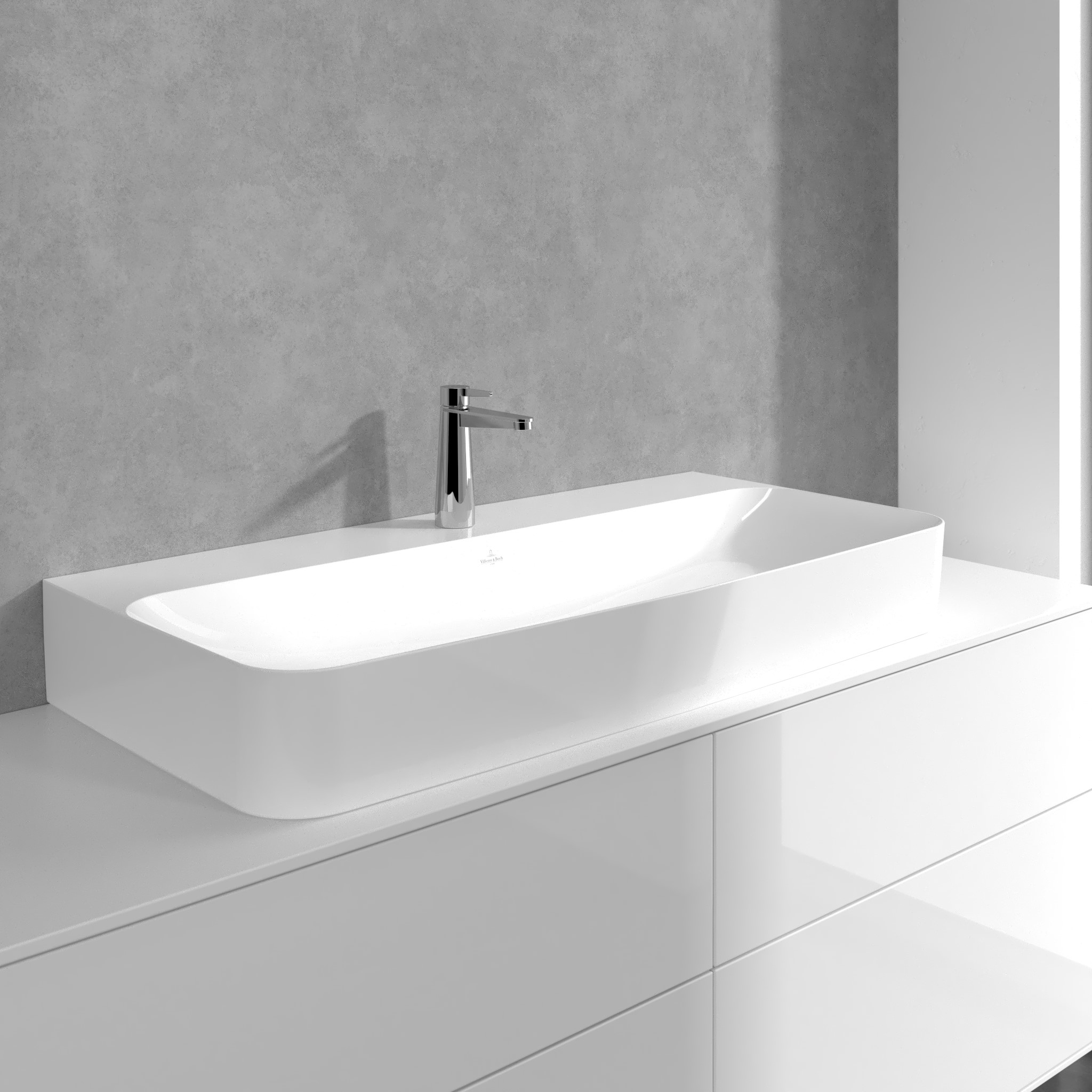 Villeroy & Boch Conum bateria umywalkowa stojąca chrom TVW12700300161
