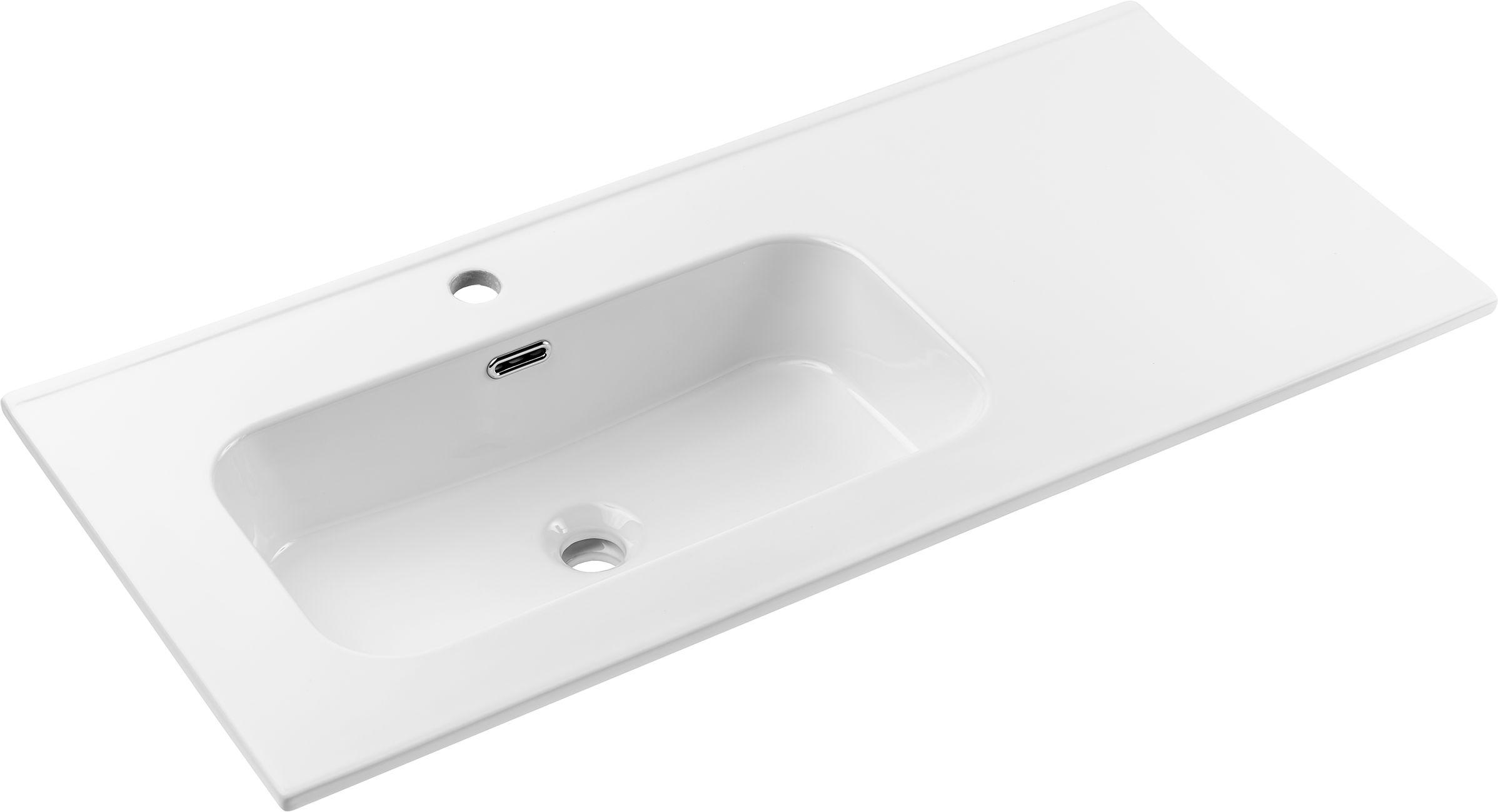 Comad Go 2 umywalka 101x46 cm prostokątna meblowa biała GO 2 100CM L DP ( E-8095-100L )