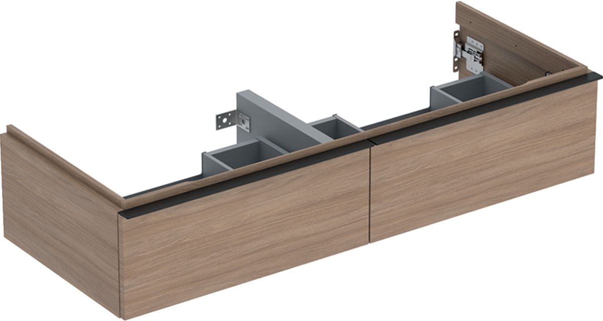 Geberit iCon szafka 118,4 cm podumywalkowa wisząca dąb/lava mat 502.314.JH.1
