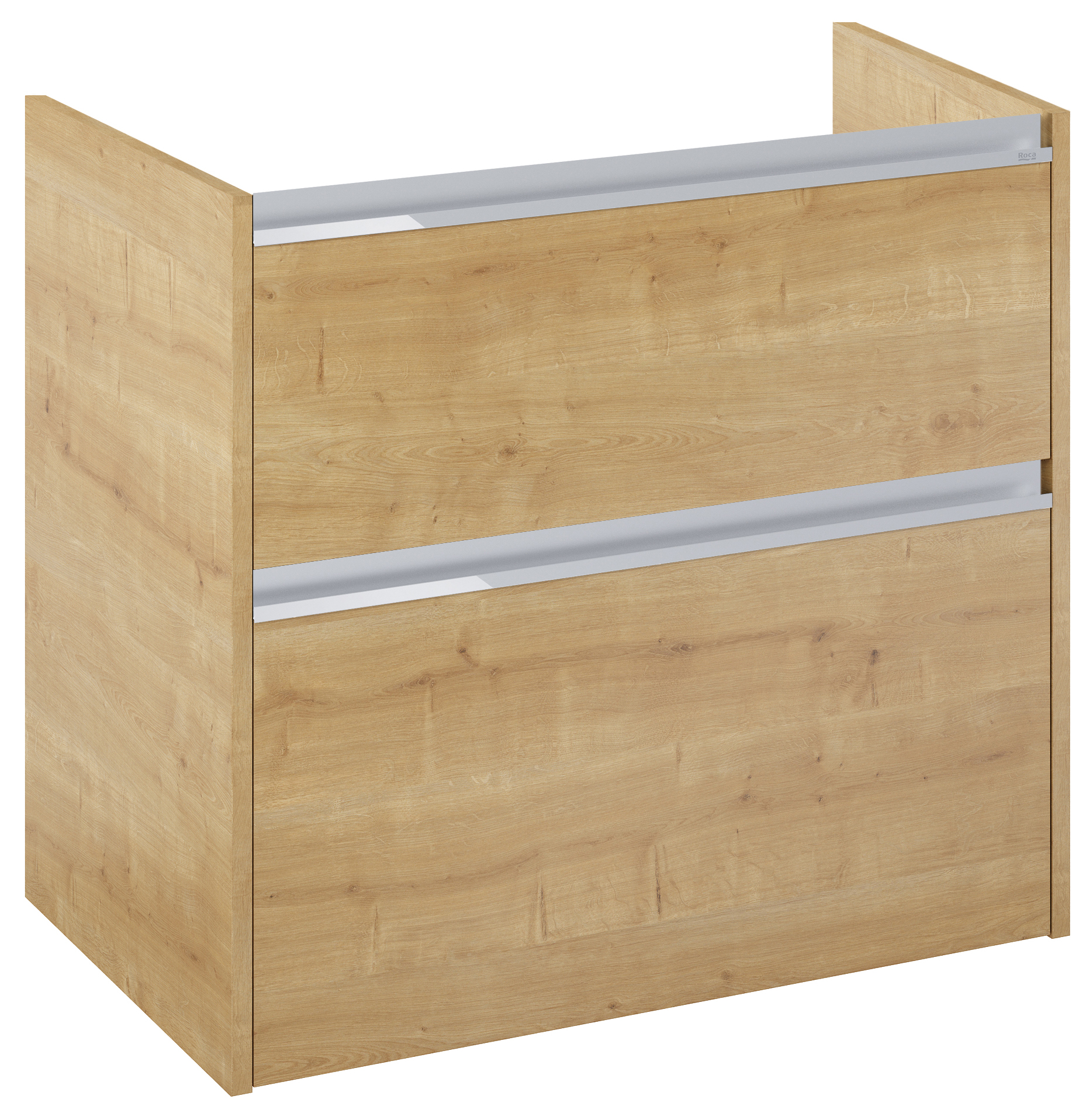 Roca Gap Pro szafka 78,5x37,6x63,5 cm podumywalkowa wisząca jasny dąb A857910464