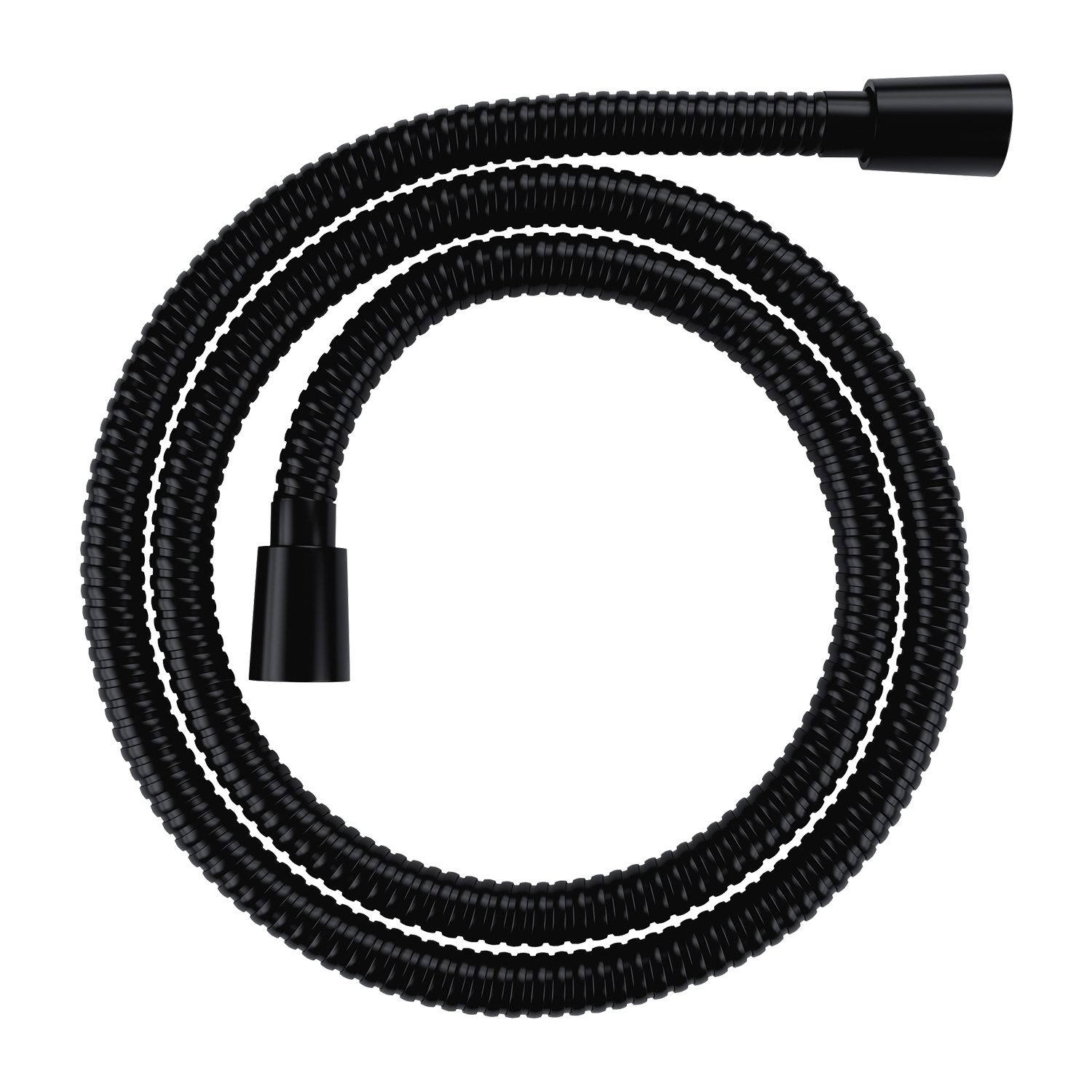 Omnires wąż prysznicowy 125 cm czarny 022-BL
