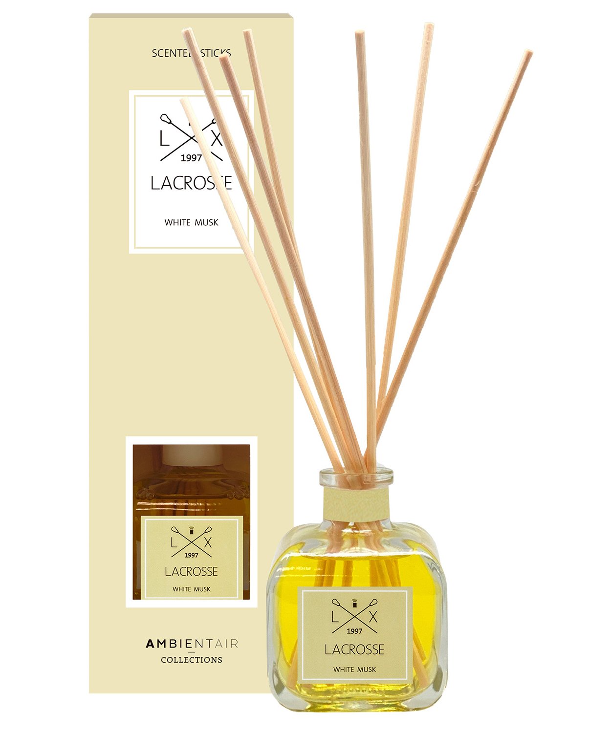 Lacrosse White Musk dyfuzor zapachowy 100 ml (7 patyczków) ZMK100MBLC - Wysyłka w 24h